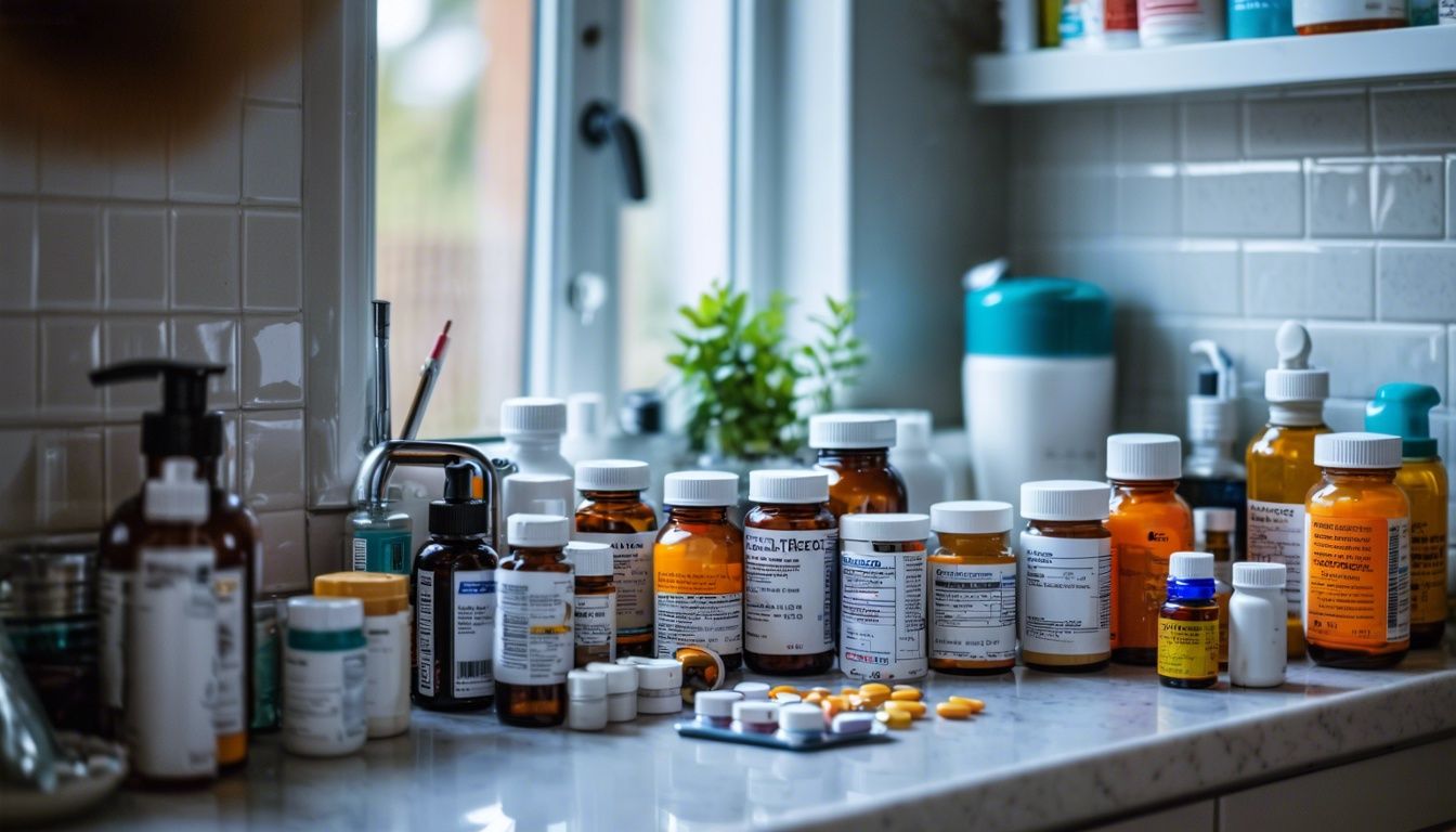 Struggling to manage hormonal imbalances through medication and supplements.